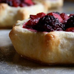 Blackberry-Apple Galettes - Recipe photo by DeelishDish