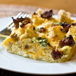 Sausage Breakfast Casserole - Recipe photo by cookingontheside