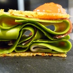 Bacon, Tomato and Avocado Sandwich - Recipe photo by madridlab