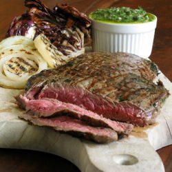 Chimichurri Flank Steak - Recipe photo by SippitySup