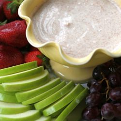Honey Yogurt Dip - Recipe photo by annieseats