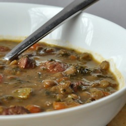 Lentil Sausage Soup - Recipe photo by dlyn