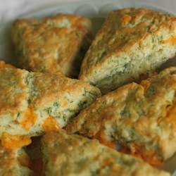 Cheddar Dill Scones - Recipe photo by annieseats