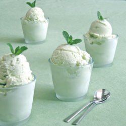 Spearmint Ice Cream - Recipe photo by SippitySup