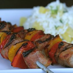 Pacific Pork Kebabs - Recipe photo by annieseats
