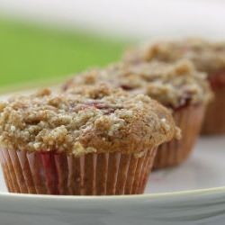 Strawberry-Orange Muffins - Recipe photo by sidewalkshoes