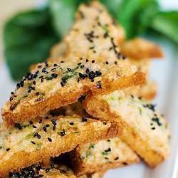 Shrimp Toast - Recipe photo by kaweah