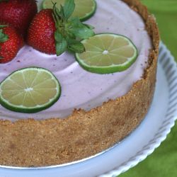 Strawberry Margarita Pie - Recipe photo by annieseats
