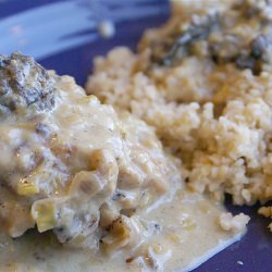Chicken in Creamy Morel Leek Sauce - Recipe photo by purpleceline