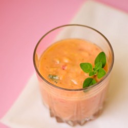 Peach Papaya and Mint Smoothie - Recipe photo by cacahuete