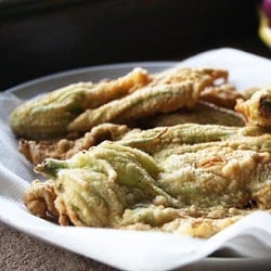 Fried Zucchini Flowers - Recipe photo by DebIFF