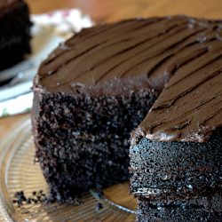 Deep Dark Chocolate Cake - Recipe photo by Inn Cuisine