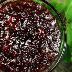 Easy Cherry Jam Recipe - Recipe photo by savorysweetlife.com