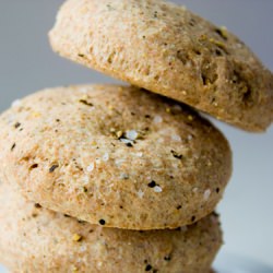 Salt and Cracked Pepper Biscuits - Recipe photo by LunchboxBunch