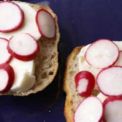 Warm Caprese Sandwich - Recipe photo by purpleceline