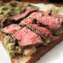 Filet Mignon & Guacamole Sandwich - Recipe photo by tramie
