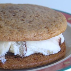 Chocolate Malt Cookie Sandwiches - Recipe photo by stolenmoments