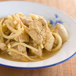 Easy Chicken & Bamboo Stew - Recipe photo by hsaba