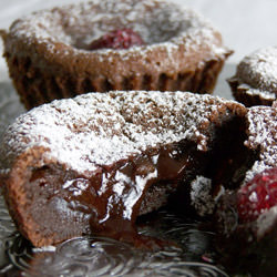 Molten Chocolate Cakes - Recipe photo by Emiline220