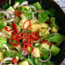 Thai Pineapple & Cucumber Salad - Recipe photo by pixen