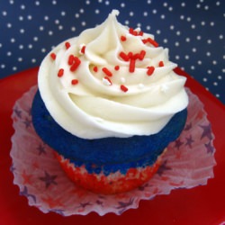 Forth of July Cupcakes - Recipe photo by oneordinaryday
