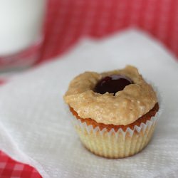 Peanut Butter & Jelly Cupcakes - Recipe photo by taste and tell
