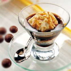 Hazelnut Affogato - Recipe photo by loneacorn