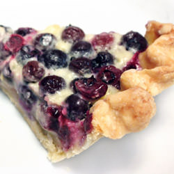 Blueberry Custard Pie - Recipe photo by lisal