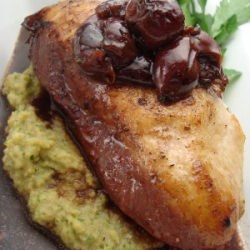Cherry Balsamic Stuffed Chicken - Recipe photo by Joelen