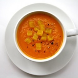 Roasted Carrot Soup - Recipe photo by seasaltwithfood