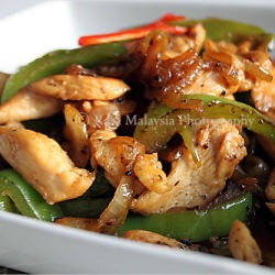 Chicken Breast with Black Pepper - Recipe photo by rasamalaysia