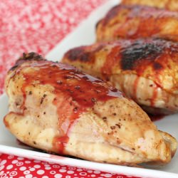 Pomegranate-Glazed Chicken - Recipe photo by taste and tell
