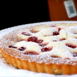 Raspberry Creme Fraiche Tart - Recipe photo by florimell1919