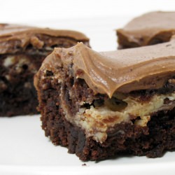 Cheesecake Brownies - Recipe photo by fahrenheit350