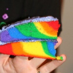 Rainbow Cake - Recipe photo by amy_i