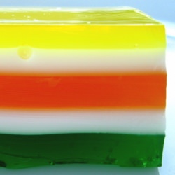 5-Layer Jello Jigglers - Recipe photo by oneordinaryday