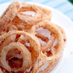 Buttermilk Cornmeal Onion Rings - Recipe photo by florimell1919