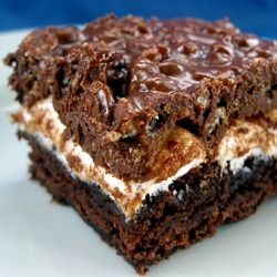 Brownie Krispies - Recipe photo by oneordinaryday