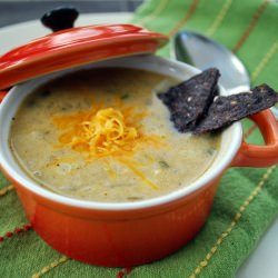 Poblano Soup - Recipe photo by thisweeksmenu