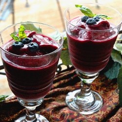 Green Tea Blueberry Smoothie - Recipe photo by Inn Cuisine
