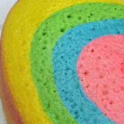 Rainbow Cake - Recipe photo by Miakoda