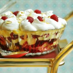 Custard Trifle - Recipe photo by loneacorn