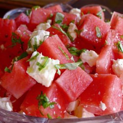 Watermelon & Feta Salad - Recipe photo by pixen