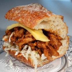BBQ Pork Sandwiches with Mango - Recipe photo by unconfidentialcook