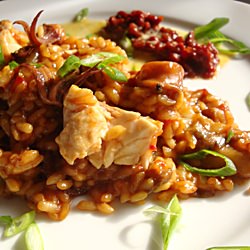 Arroz con Calamares - Recipe photo by climbhighak