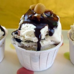 Nutty Buddy Ice Cream - Recipe photo by oneordinaryday