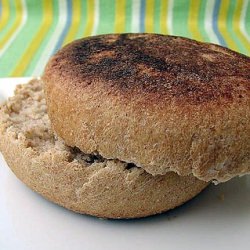 Honey-Wheat English Muffin - Recipe photo by pinkstripes