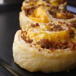 Sausage & Cheese Pinwheels - Recipe photo by stolenmoments