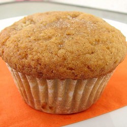 Triple Ginger-Fresh Peach Muffin - Recipe photo by pinkstripes