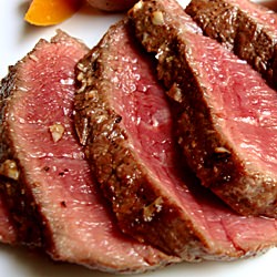 Very Rare Elk Backstrap - Recipe photo by climbhighak